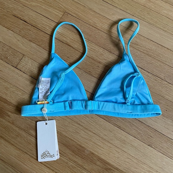 Agua Bendita US swimsuit - blue Bikini Top - Cotton Candy Lisa Top - Picture 6 of 6